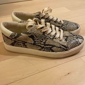 Sam Edelman snake skin sneakers!